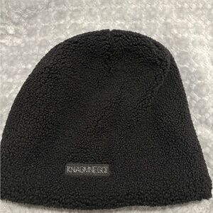Black large hat